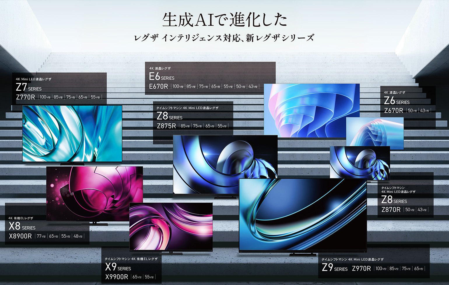 生成AIで進化した レグザ インテリジェンス対応、新レグザシリーズ